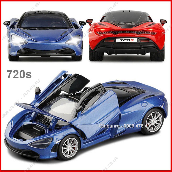 Xe Mô Hình Kim Loại Mclaren 720s Jkm - Tỉ Lệ 1:32 - 9802.6