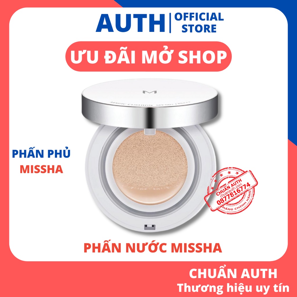Phấn Nước Missha NEW EDITION Che Phủ Hoàn Hảo M Magic Cushion SPF 50+ PA+++ 15g