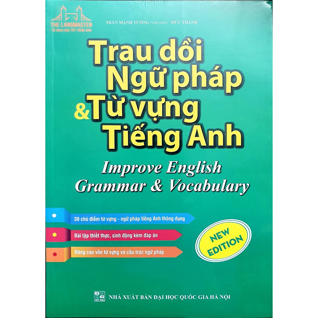 Sách - Trau dồi ngữ pháp và từ vựng tiếng Anh (improve English Grammar &amp; Vocabulary)