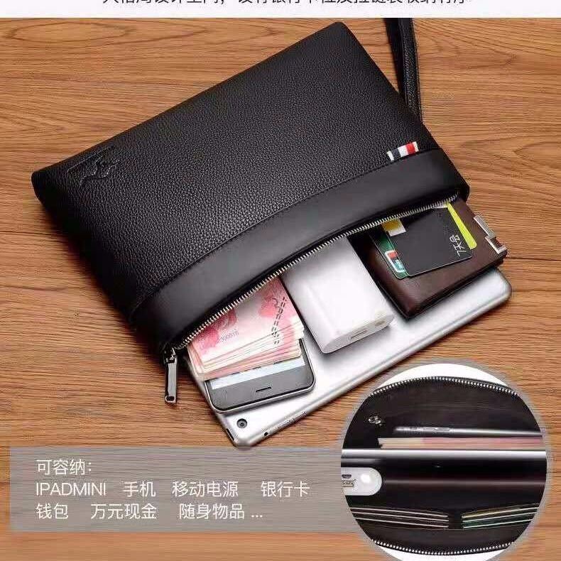 Ví Da Cầm Tay Thời Trang Doanh Nhân Cho Nam 2022