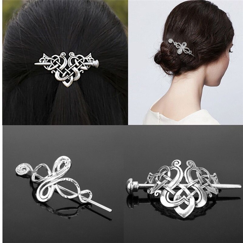 châm cài tóc cổ trang Trâm Cài Tóc Trâm Cài Tóc Thắt Nút Hình Sao Biển / Vỏ Ngọc Trai Màu Vàng / Bạc Thời Trang Cổ Điển Cho Nữ 2022