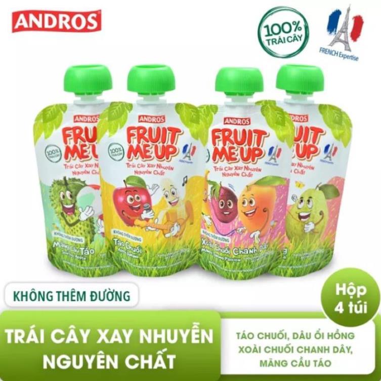 Trái Cây Nghiền Nguyên Chất Andros Fruit Me Up