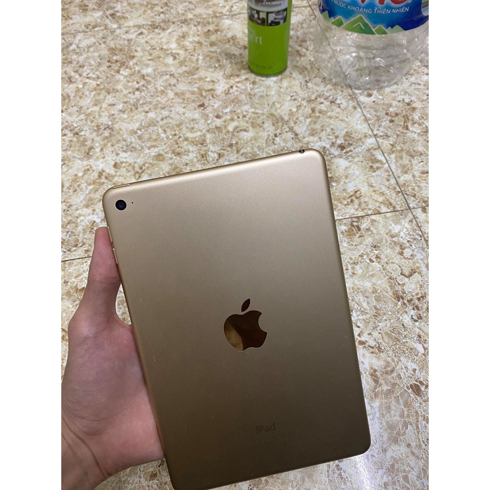 [500K] Apple iPad Mini 4 Wifi 16G Gold  Zin Đẹp 99% - Màn Retina siêu đẹp - Máy siêu mỏng - Cấu Hình Cao