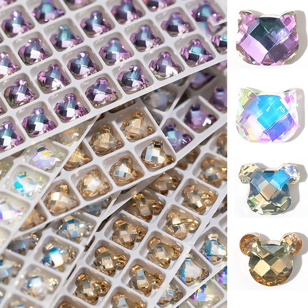 Miếng Dán Trang Trí Móng Tay Nghệ Thuật|Phụ Kiện Trang Trí Móng Tay Hình Động Vật Hoạt Hình Sáng Bóng|Phụ Kiện Trang Trí Hình Dạng Độc Đáo Sáng Tạo