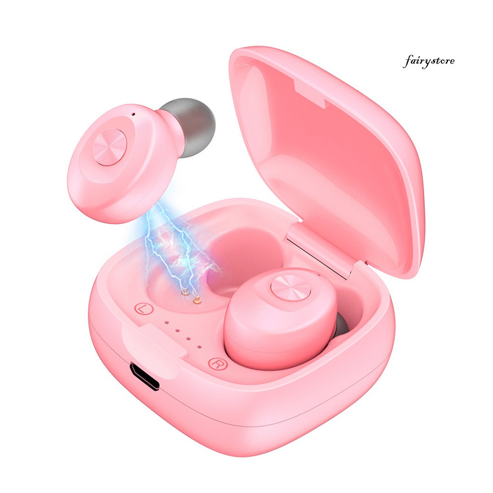 Tai Nghe Bluetooth 5.0 Hifi Fs + Xg12 Tws Kèm Mic Thoại