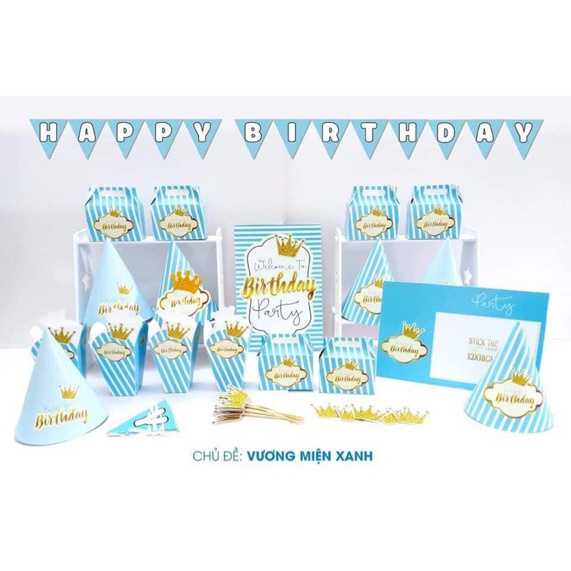 SET SINH NHẬT ĐỂ BÀN CHO BÉ TRAI - BÉ GÁI DỄ THƯƠNG