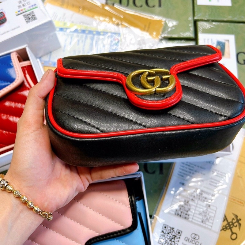 Túi gucci phối size 18