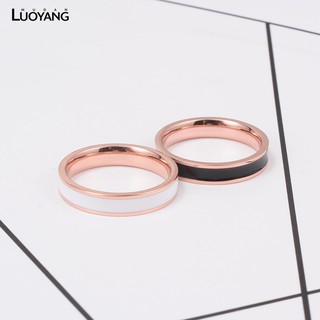 Nhẫn titan tráng men dành cho nữ