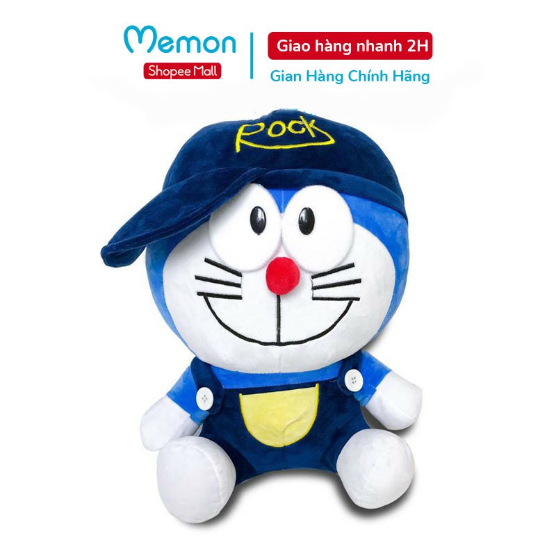 Gấu Bông Doraemon Mũ Cao Cấp Memon