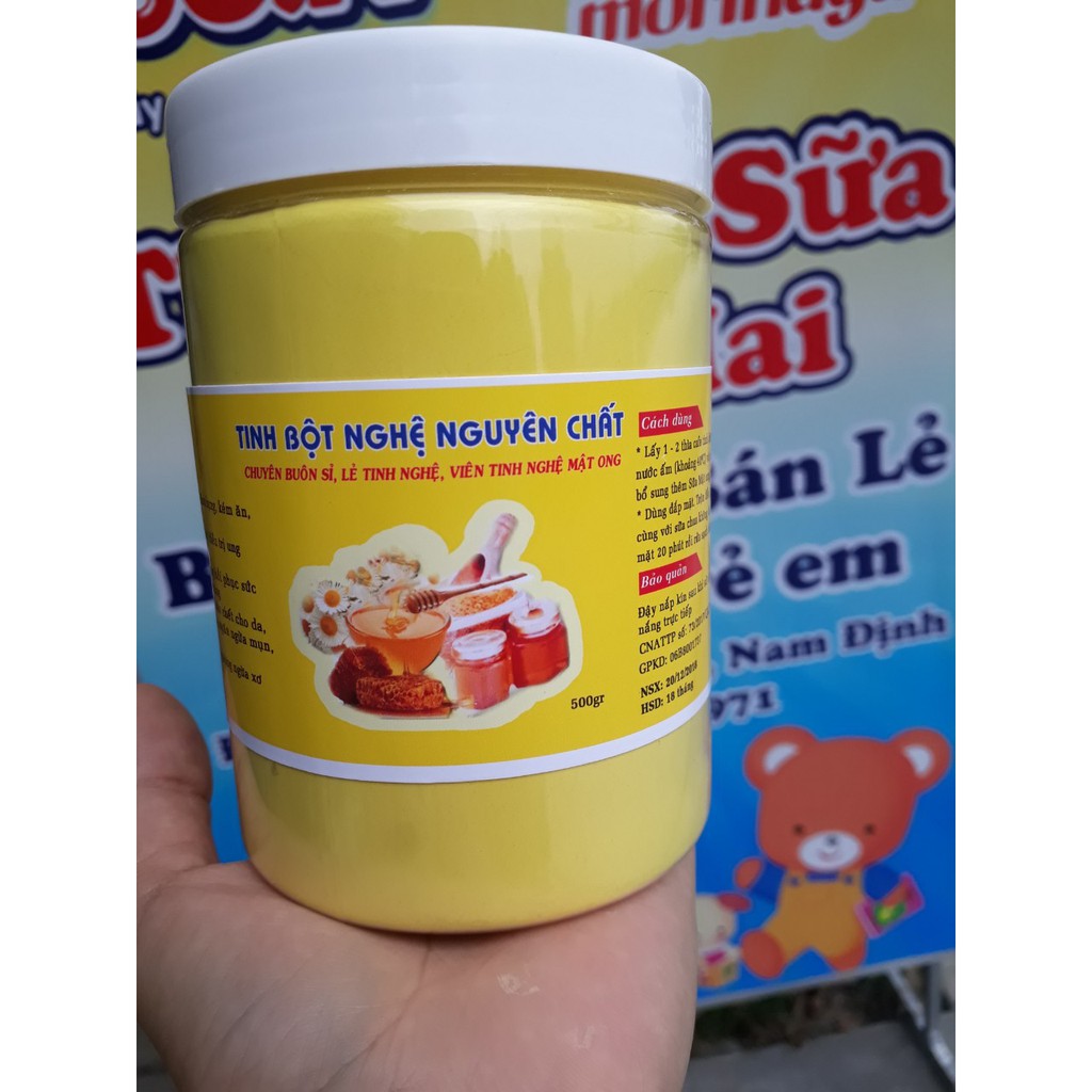 500G TINH BỘT NGHỆ ĐỎ NGUYÊN CHẤT HÀNG LOẠI 1