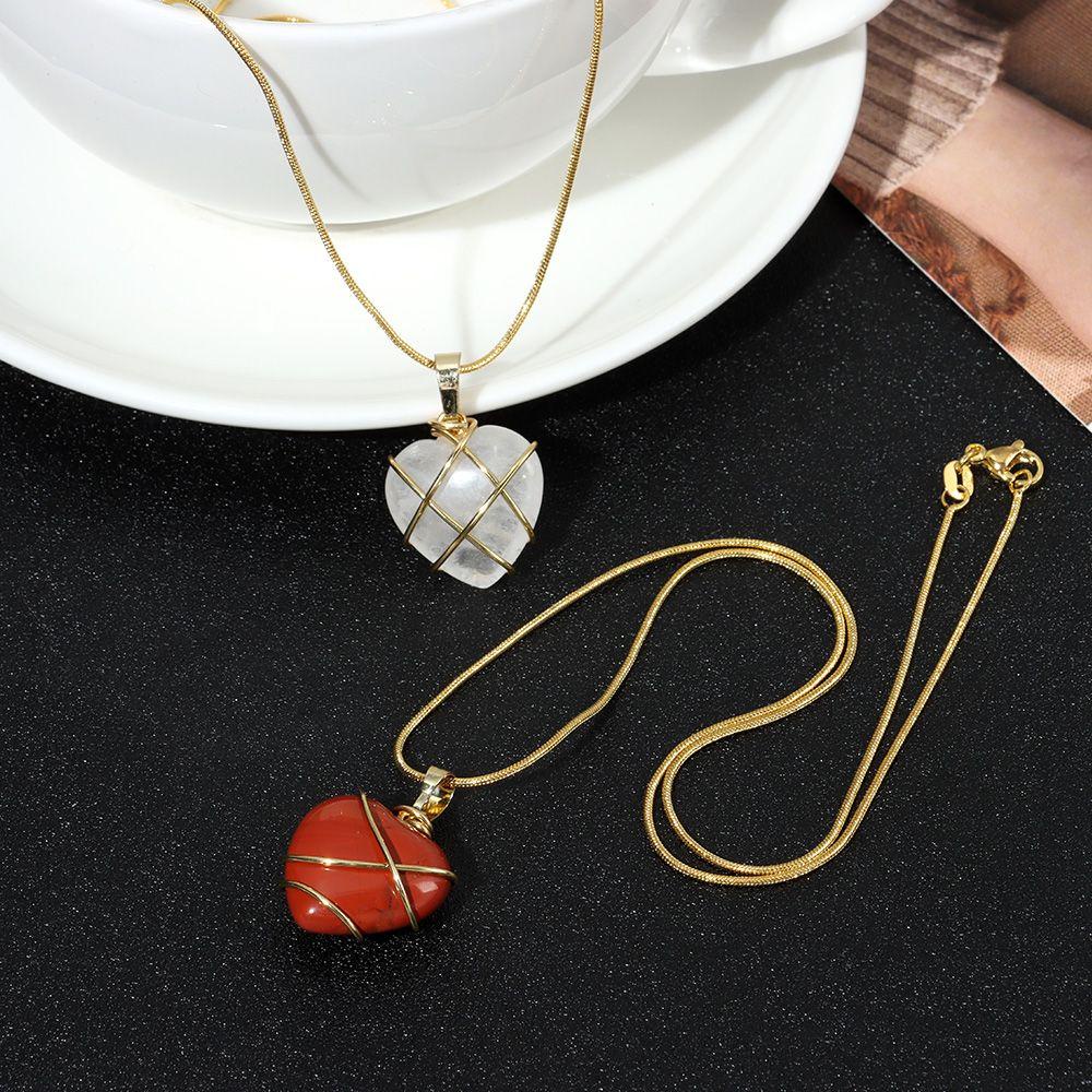 Vòng cổ Mặt Hình Trái Tim Thời Trang Dành Cho Nam Và Nữ