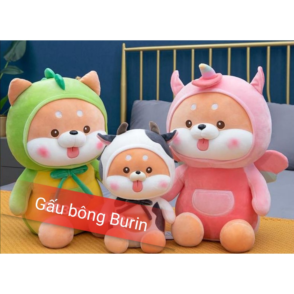 GẤU BÔNG CHÓ SHIBA COSPLAY XINH YEU