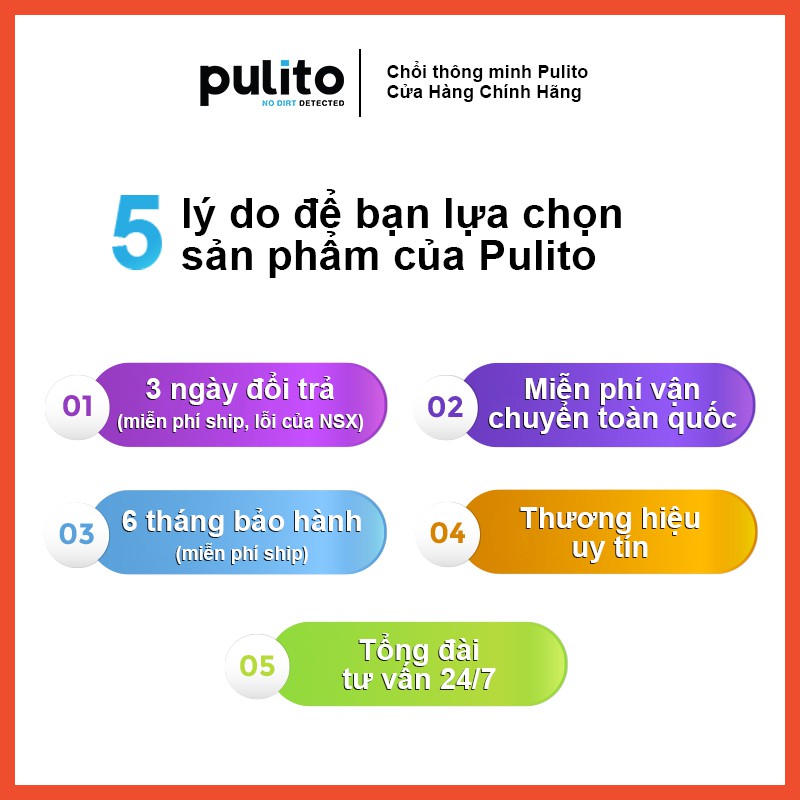 [Mã LIFEM1 giảm 50k đơn 99k] Khăn lau nhà bếp đa năng Pulito 2 mặt mềm mịn siêu thấm-PulitoVN