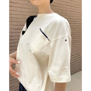Áo thun LEVENTS Mini icon Pocket/ White Cream