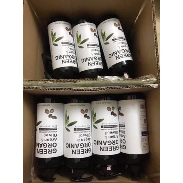 SIÊU RẺ CẶP DẦU GỘI DẦU XẢ GREEN ORGANIC NHẬT BẢN 1000ML-HƯƠNG NƯỚC HOA