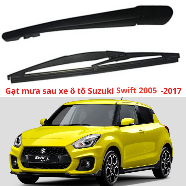 Bộ Cần Và Chổi Gạt Mưa Sau Cho Dòng Xe Suzuki Swift/ Swift Sport 2005-2017