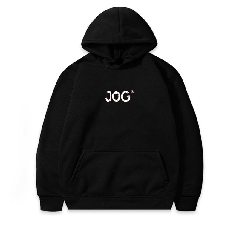 Áo HOODIE BIG LOGO JOG Unisex Nam Nữ dáng rộng Nỉ Bông