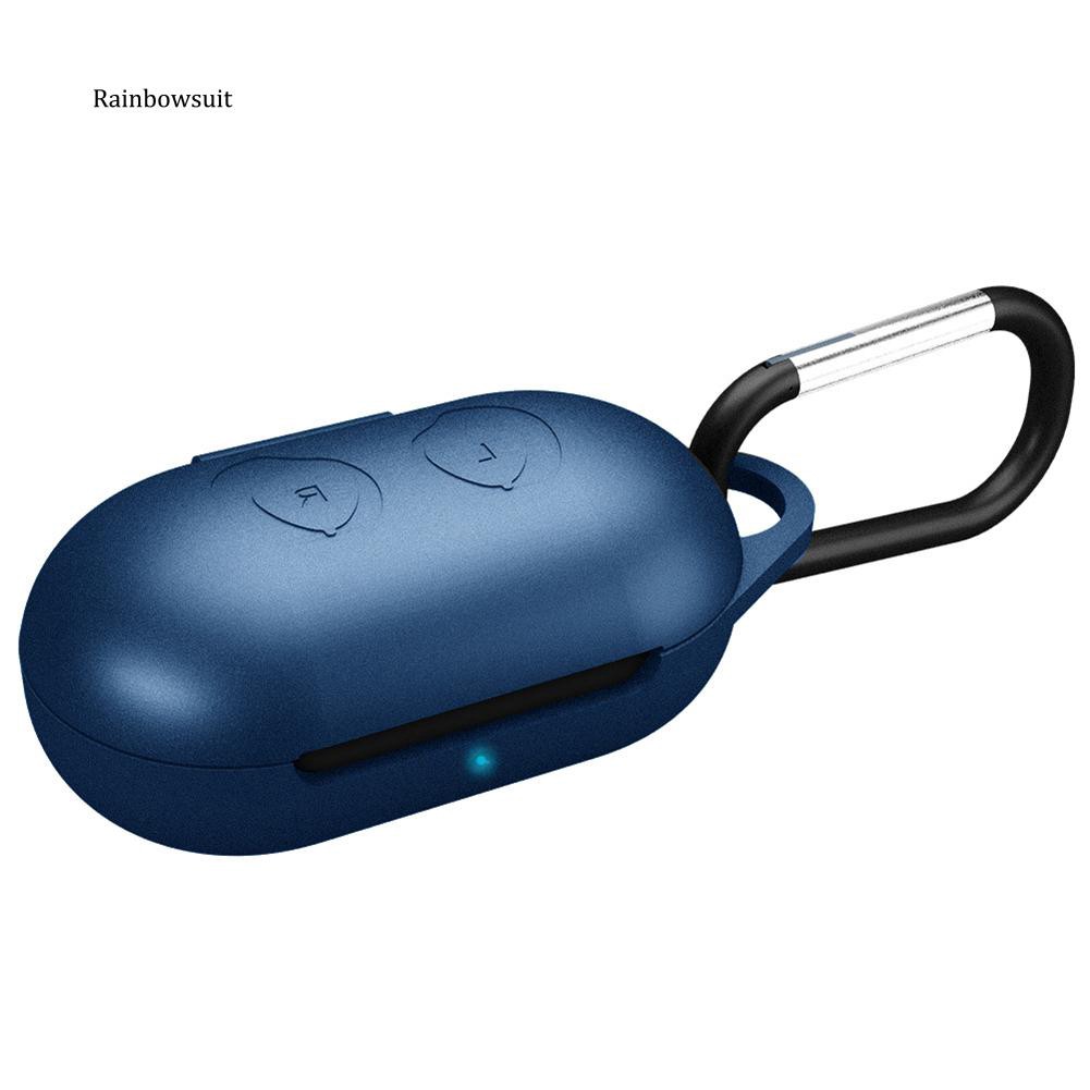 Hộp silicon bảo vệ tau nghe Samsung Galaxy có móc gắn