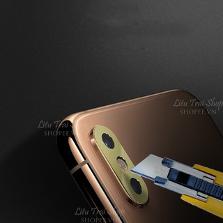 Ốp camera iphone X XS XSMAX ốp bảo vệ chống xước cam iphone X