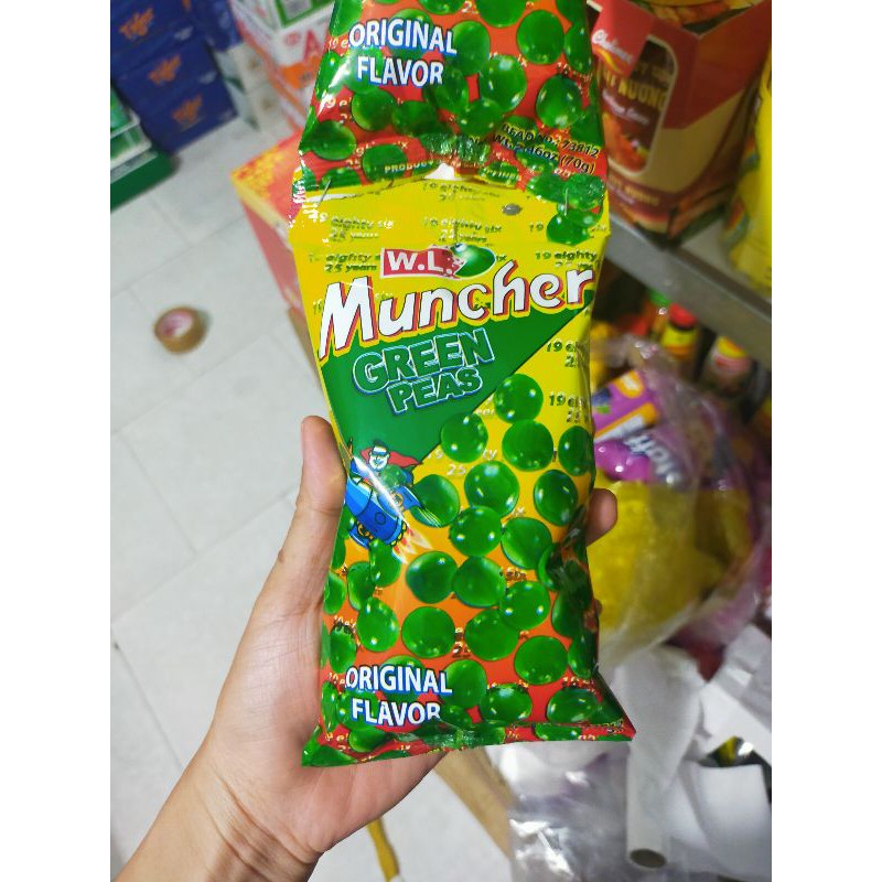 Đậu Hà Lan Muncher Green pearl 70g