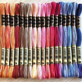 [Sỉ & Lẻ] Chỉ loang Airo - Chỉ thêu Cotton - LỘC Homeis