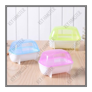 Nhà tắm hình chữ nhật - dụng cụ đựng cát tắm hamster.