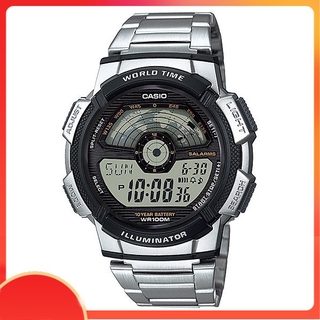 Đồng Hồ Nam Dây Thép Không Gỉ Casio AE-1100WD-1AVDF