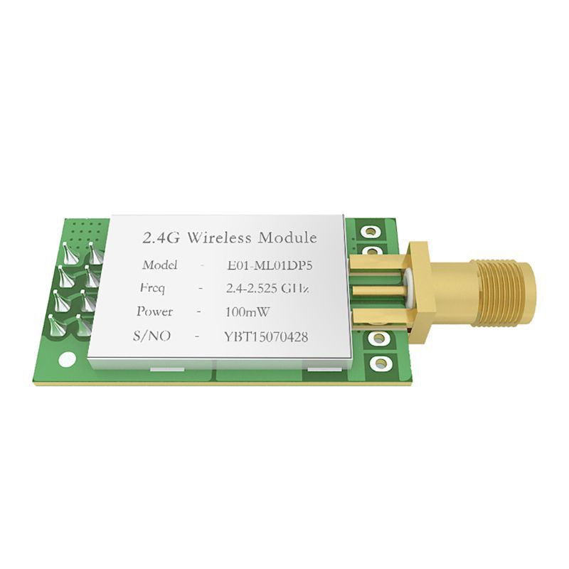 Bộ Thu Phát Tín Hiệu Không Dây E01-Ml01Dp5 Spi Nrf24L01P 2.4ghz 100mw Sma Nrf24L01P Rf