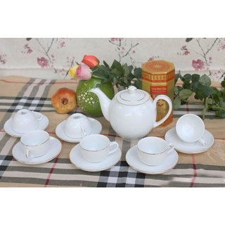 [Hàng chính hãng] Bộ trà 0.5 L - Camellia - Chỉ Vàng