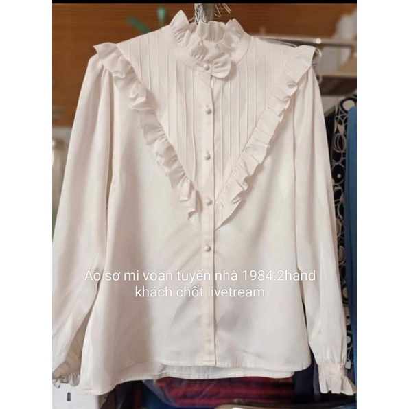Áo sơ mi voan Nhật Hàn hàng 2hand