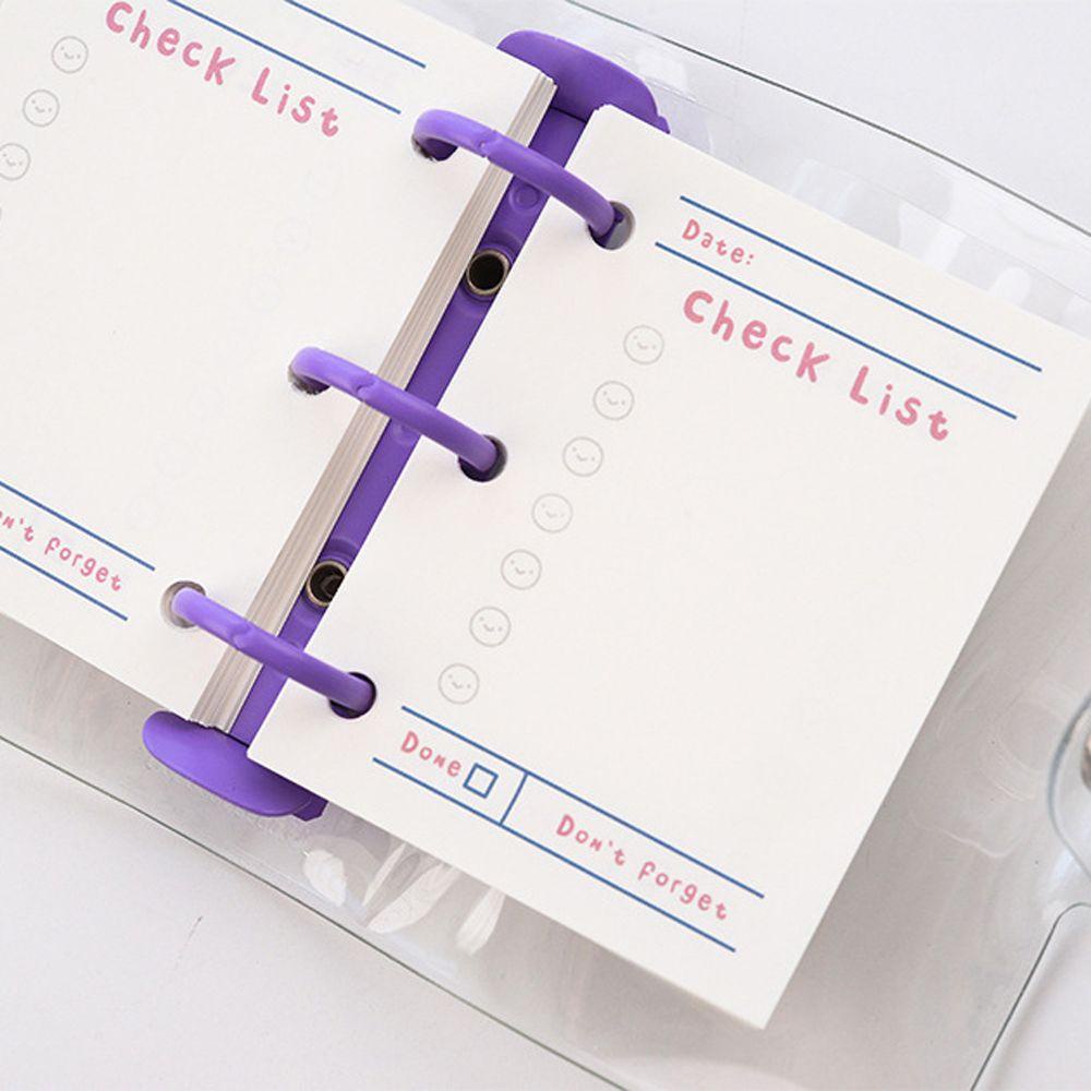 Set 60 Tờ Giấy Lót Nhật Ký / Sổ Tay Họa Tiết Kẻ Ô