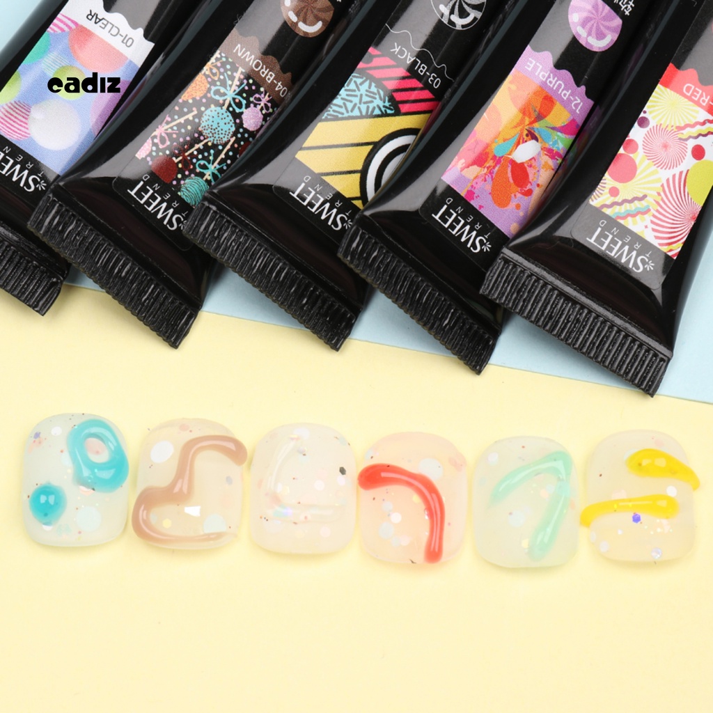 Gel Sơn Móng Tay 10ml Tạo Hiệu Ứng Đường Viền Nghệ Thuật