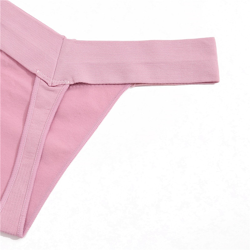 Set 2 quần lót nữ TAKETALK size S-2XL thiết kế chữ V nhiều màu tùy chọn