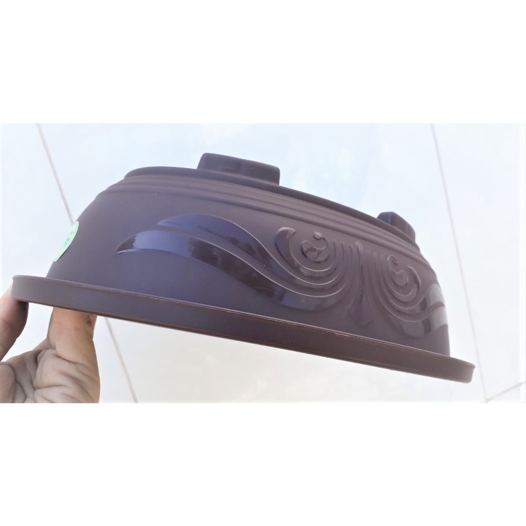 CHẬU NHỰA HÌNH OVAL TRỒNG BONSAI, CÂY HOA, NHỰA BỀN, MÀU ĐẸP