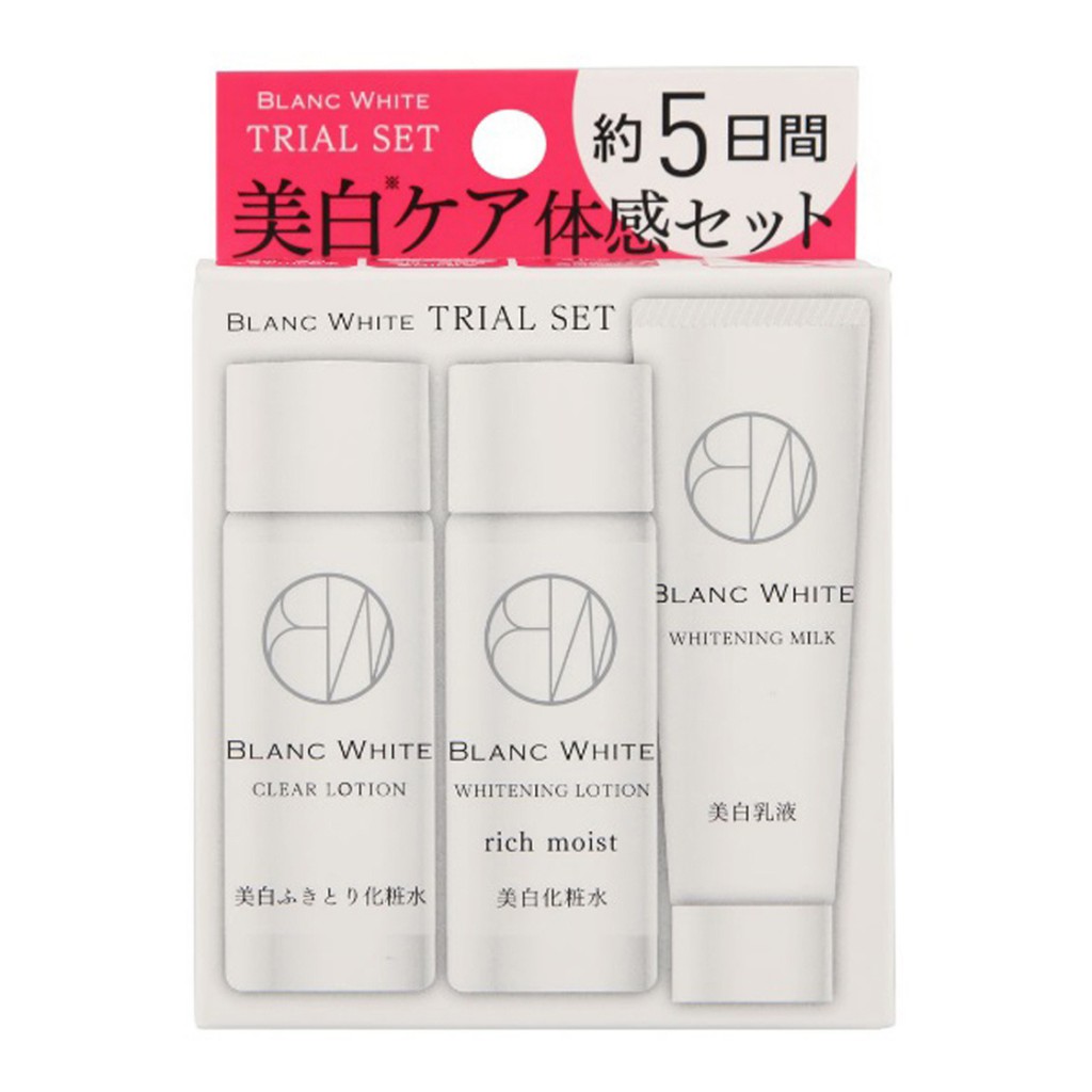 [Mã BMBAU50 giảm 7% đơn 99K] Bộ sản phẩm dưỡng trắng da dùng thử 5 ngày Blanc White Matsukiyo