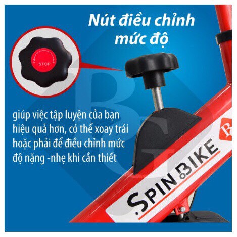 Xe đạp thể dục tại nhà SPINBIKE GH 600, hàng nhập khẩu chính hãng đảm bảo chất lượng