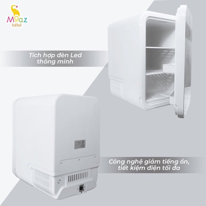 Tủ lạnh mini Moaz Bebe MB028, tủ lạnh nhỏ 2 chiều tiết kiệm điện