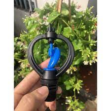 Béc tưới cây phun mưa xoay 360 độ chân ren 21mm bán kính 5~6mét