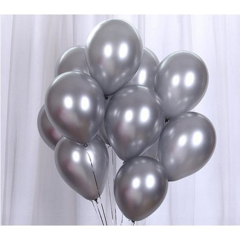 Set 5 Bong Bóng Cao Su 12 inches Nhiều Màu Sắc Dùng Để Trang Trí Bữa Tiệc Tiện Dụng