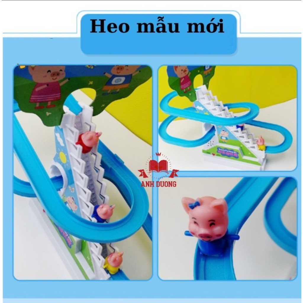 ĐỒ CHƠI HEO PEPPA LEO THANG CÓ NHẠC VÀ ĐÈN