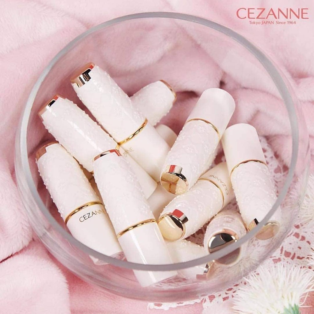 Son lì Cezanne Lasting Lip Color N206 HỒNG CÁNH SEN Nội địa Nhật Bản