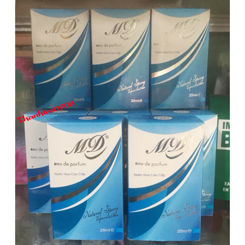 Nước hoa MD xanh dương,25ml