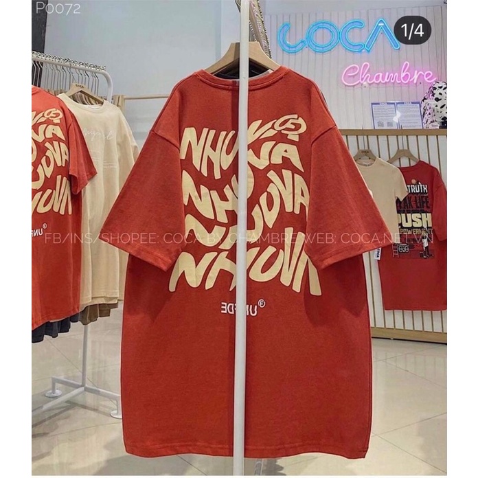 Áo thun tay lỡ NHUVA TC12