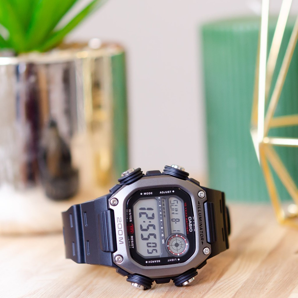 Đồng hồ nam dây nhựa Casio Standard chính hãng Anh Khuê DW-291H-1AVDF