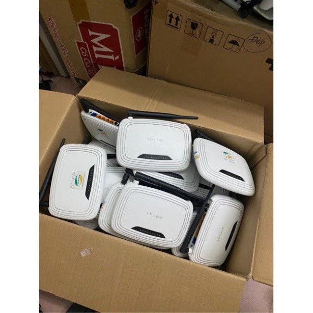 YT9 Bộ phát wifi TPLink 740N 1 râu xịn TP-Link 45 YT9