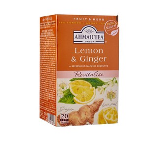 Trà Chanh Và Gừng hiệu Ahmad chai 40g