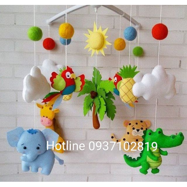 Treo nôi muôn thú MS03