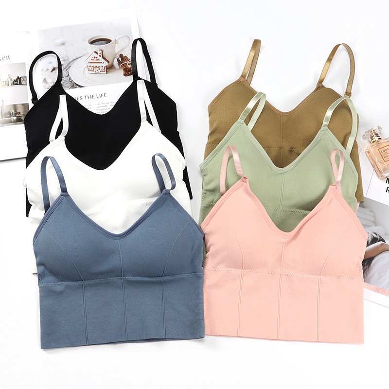 Áo Bra Che Bụng Lưng Chữ U Tập Yoga Gym - REQUANE