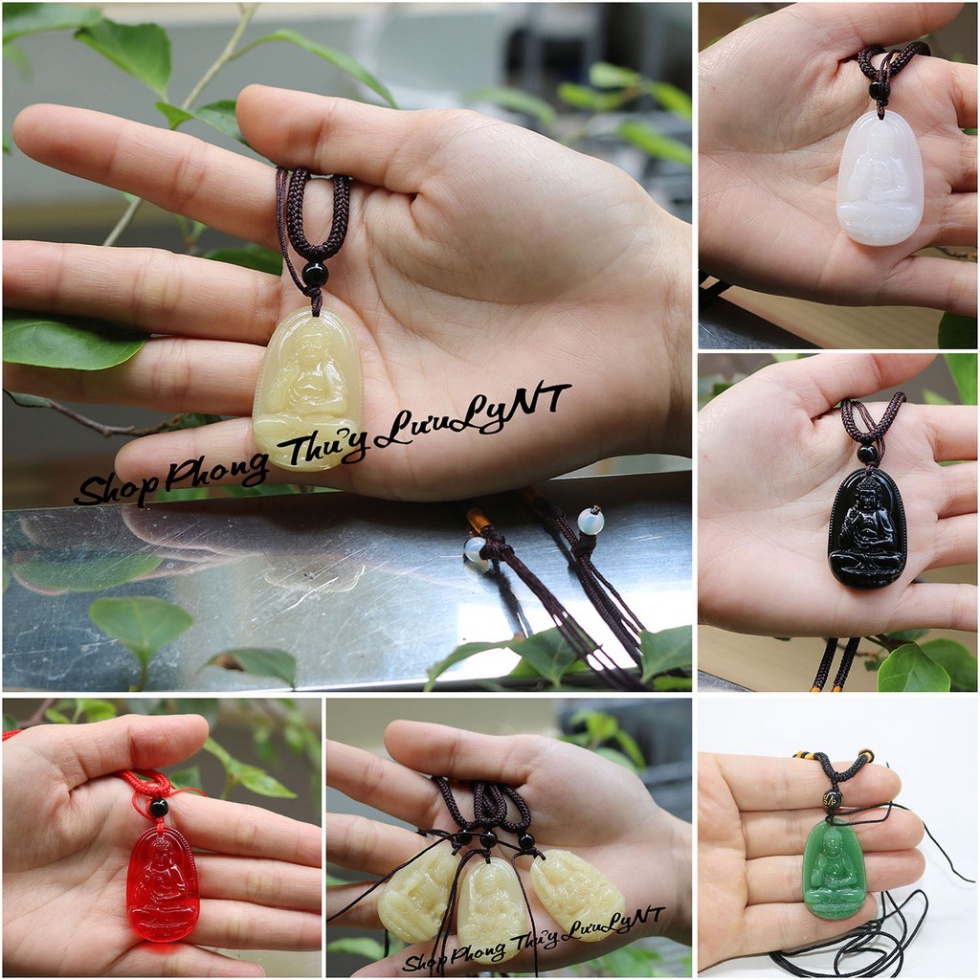 Dây chuyền phật A Di Đà size nhỏ - Vòng cổ mặt phật - Mặt dây chuyền phật - Hàng thật ảnh thật