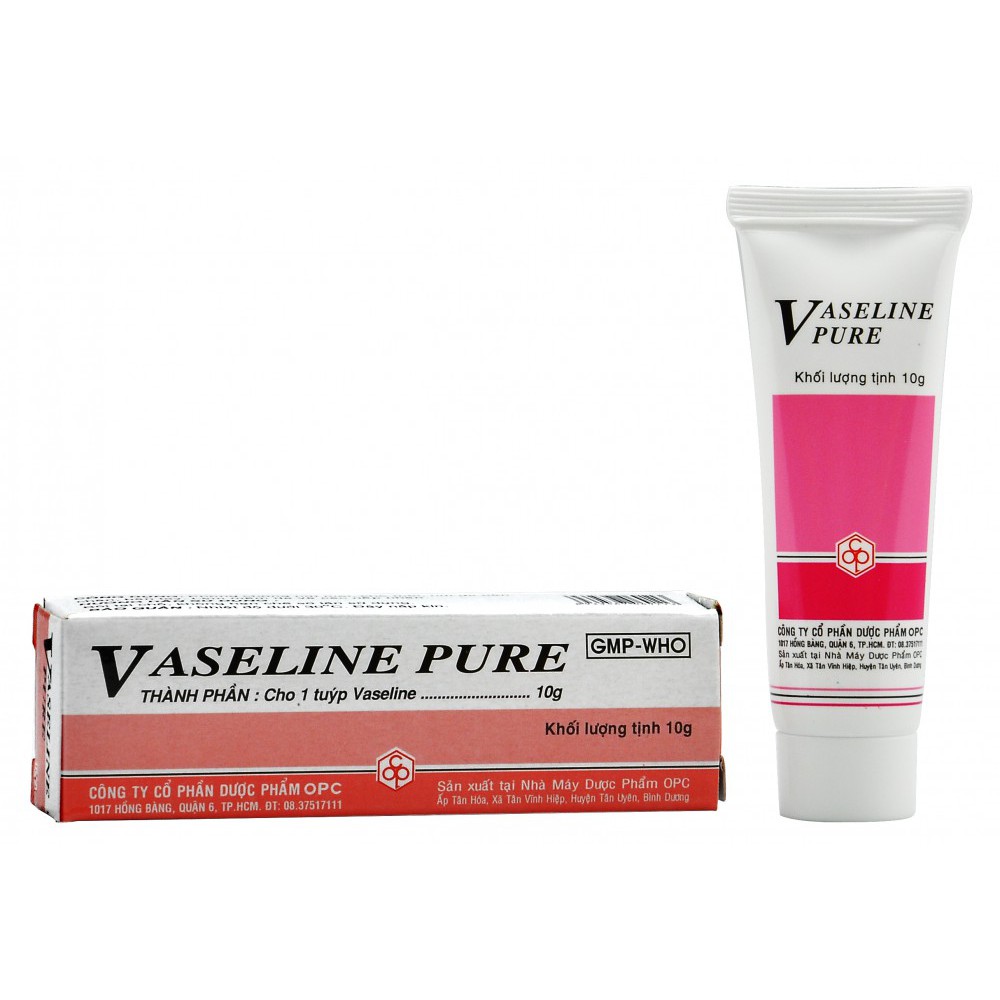 ✅ [CHÍNH HÃNG] Tuýp dưỡng ẩm  Vaseline Pure OPC 10g